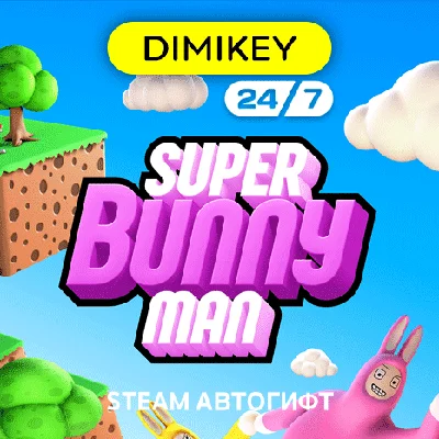 🟨 Super Bunny Man Steam Autogift RU/KZ/UA/CIS