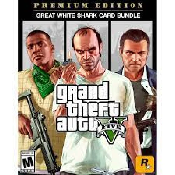 GTA V : Grand Theft Auto V: Premium & Whale Shark Card