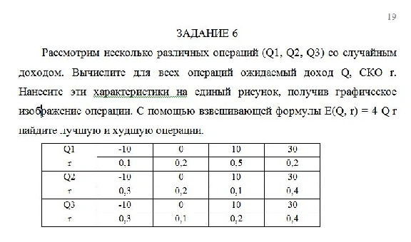 Рассмотрим несколько различных операций (Q1, Q2, Q3) со