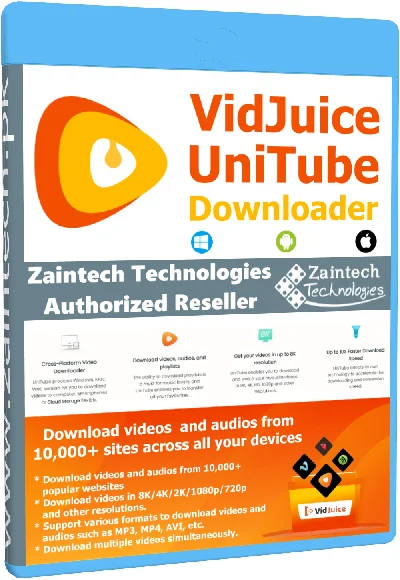 VidJuice UniTube Downloader - 1 Year Plan