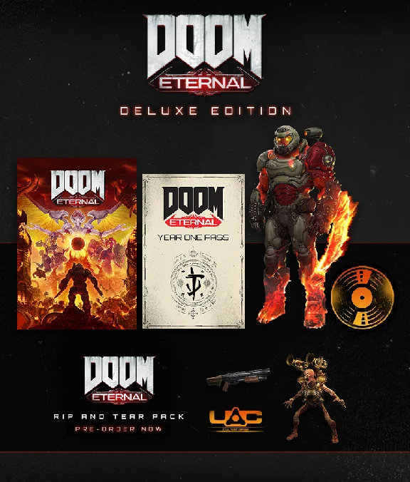 DOOM Eternal Deluxe Edition (Steam Gift RU)