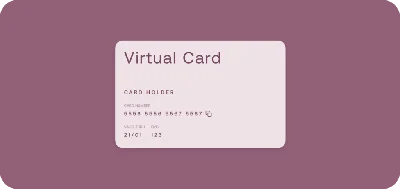 1$ US Card для пробных подписок