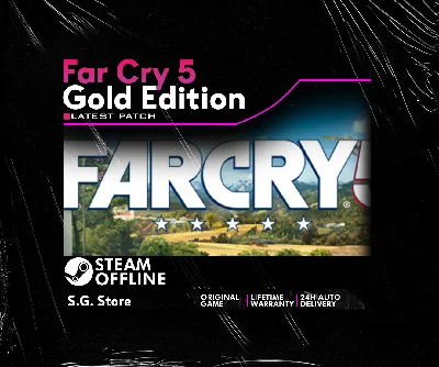 ❤️ Far Cry 5 V Gold Edition Steam Offline