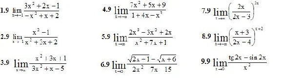 IDZ 5.1 - Option 9. Decisions Ryabushko AP