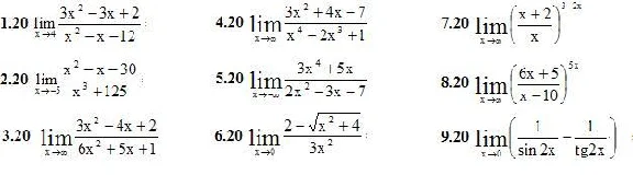 IDZ 5.1 - Option 20. Decisions Ryabushko AP