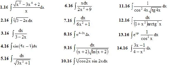 IDZ 8.1 - Option 16. Decisions Ryabushko AP