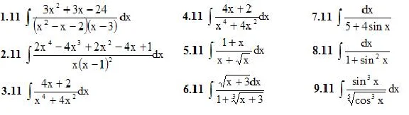 IDZ 8.4 - Option 11. Decisions Ryabushko AP