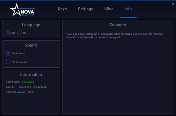 [NovaMacro] Scripts RUST GLOBAL