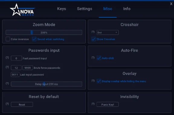 [NovaMacro] Scripts RUST GLOBAL