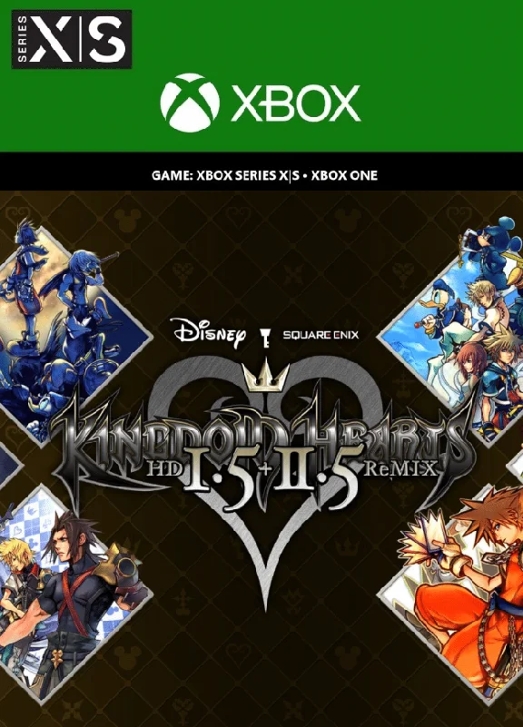 KINGDOM HEARTS HD 1.5 + 2.5 REMIX ✅XBOX KEY🔑