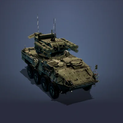 Премиум Танк ИТ 9-го уровня Stryker ADATS