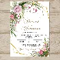 Template of the invitation to the wedding  №w2