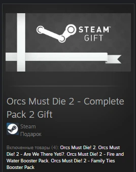 Orcs Must Die 2 - Complete Pack 2 ROW + GLOBAL REG FREE