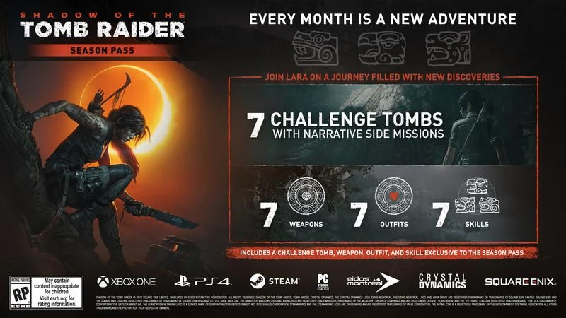 ✅Shadow of the Tomb Raider Definitive Upgrade Pass⭐Key⭐