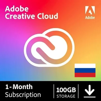ADOBE CREATIVE CLOUD 1 MONTH KEY (RU+GLOBAL)