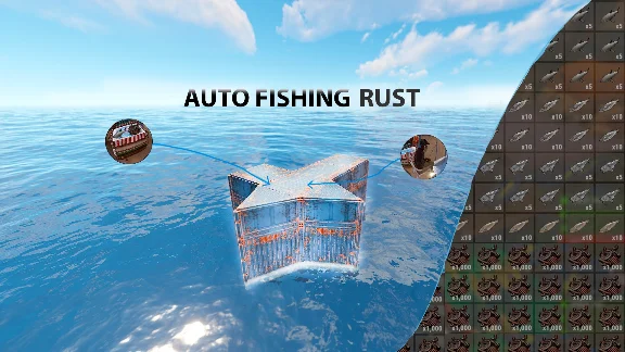 🐟 Automated fishing for Rust | 7 days