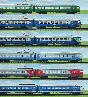Electric train ER9T for the game Minecraft
