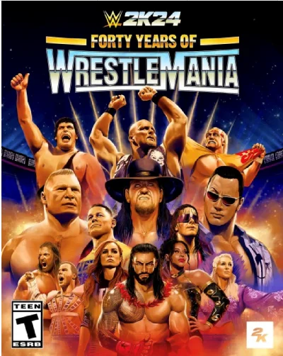⚔️WWE 2K24:Forty Years of WrestleMania ⚔️Steam Gift⚔️