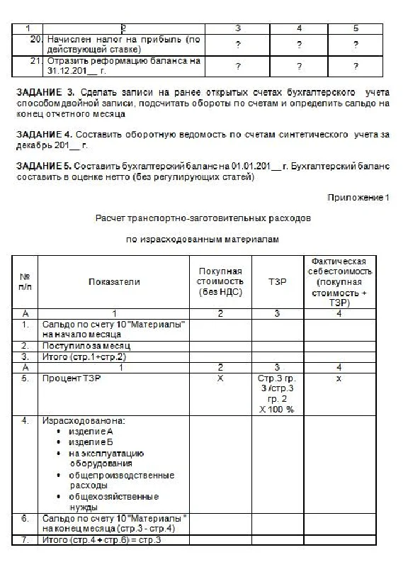 ТюмГУ Бухгалтерский учет и анализ Вариант 2 ТГУ контрол