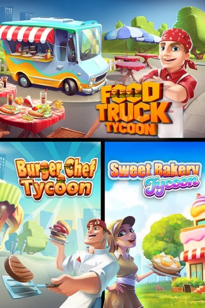 Food Truck + Burger Chef + Sweet Bakery Tycoon Xbox акт