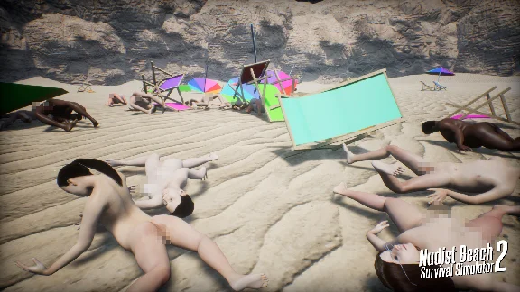 🔥 Nudist Beach Survival Simulator 2 |Steam RU+UA+KZ+CI