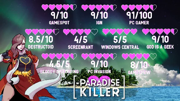 🔥 Paradise Killer | Steam RU+UA+KZ+CIS 🔥
