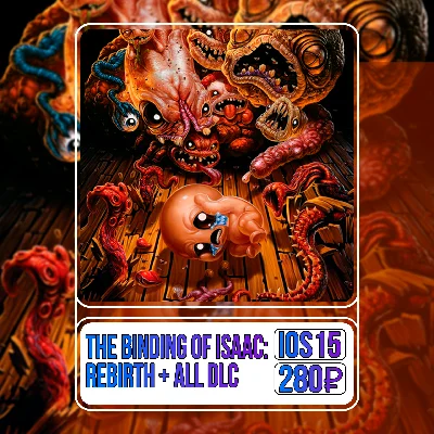 ⚡The Binding of Isaac Rebirth + ALL DLC iPhone ios iPad