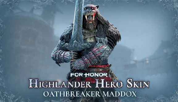 🎁DLC Highlander Hero Skin Oathbreaker Maddox🌍ROW✅AUTO