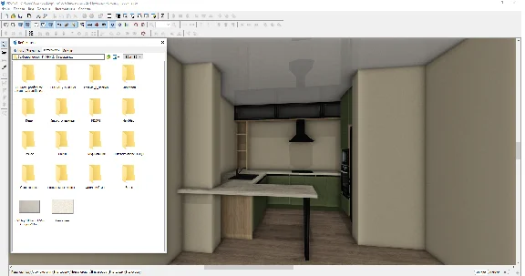 Kitchen library 2023 for PRO100 PRO100 6.4 KRAY