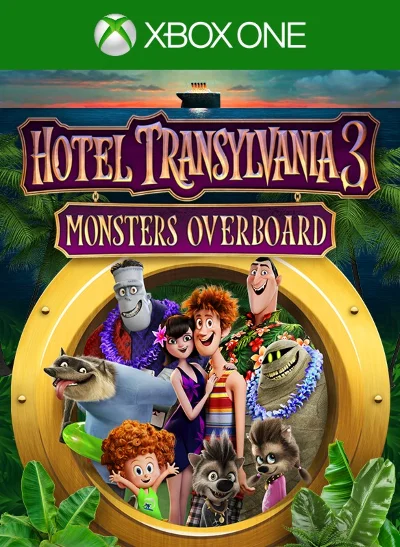 🔥🎮HOTEL TRANSYLVANIA 3 MONSTERS OVERBOARD XBOX KEY🔥