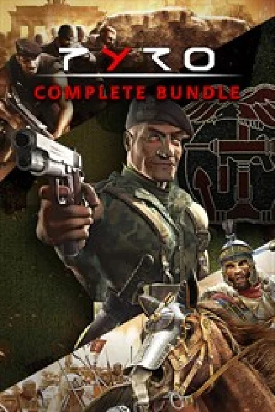 PYRO COMPLETE BUNDLE COMMANDOS 2+3 & PRAETORIANS XBOX