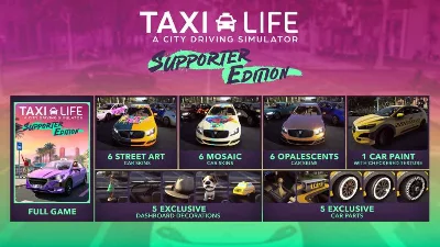 TAXI LIFE - SUPPORTER EDITION❗EXLUSIVE XBOX ACCOUNT
