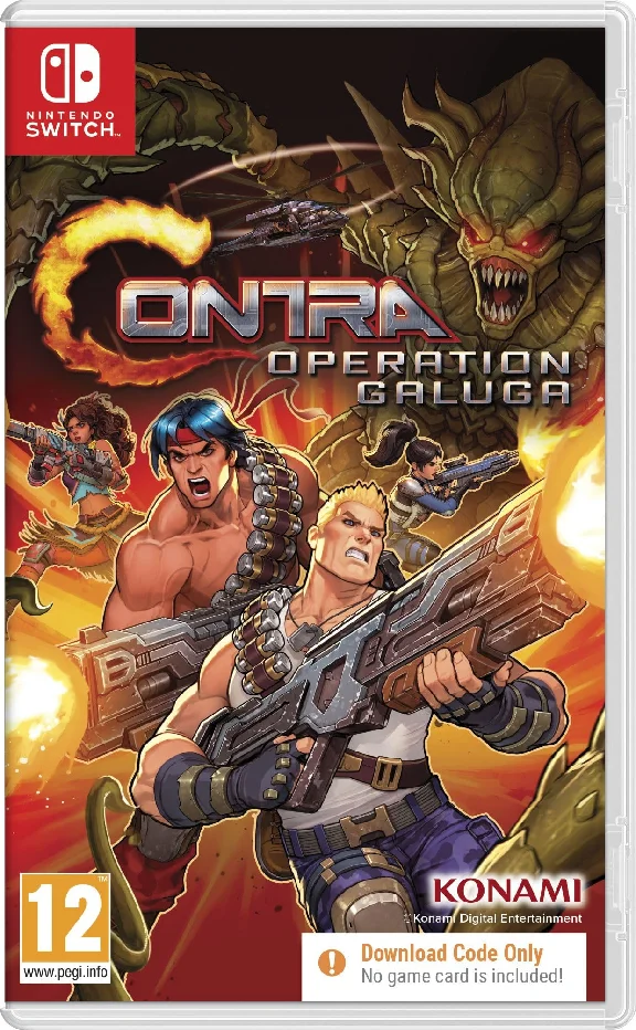 Nintendo Switch🟥 Contra Operation Galuga