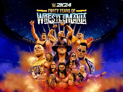 ⭐️ WWE 2K24 40 Years of Wreslemania +DLC [Steam/Global]