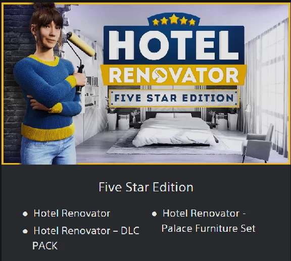 💥Hotel Renovator 🔵 PS5 🔴TR🔴