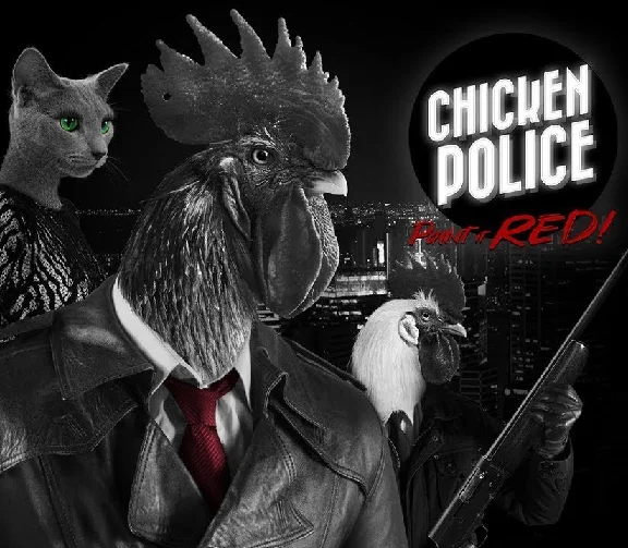 🥪 Chicken Police Paint it RED! 🎲 Steam Ключ