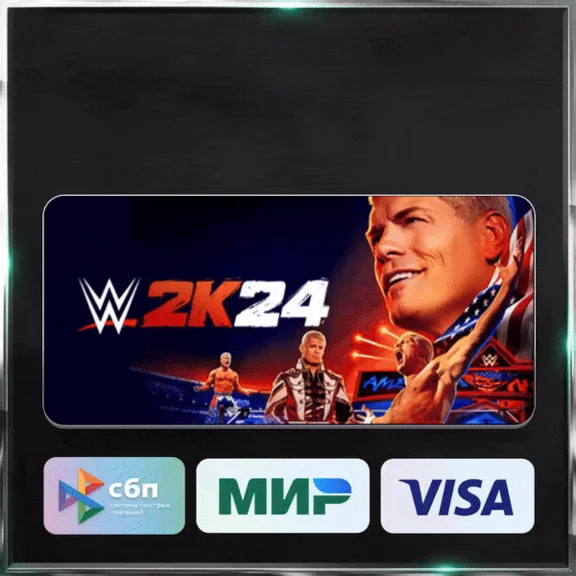 ✅ WWE 2K24 + ВЫБОР ❤️🌍 РФ/МИР 🚀 АВТО 💳0%