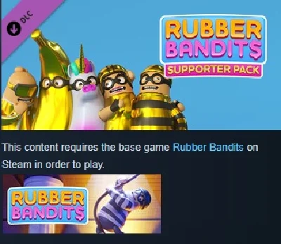 Rubber Bandits Supporter Pack DLC ✅ Steam Ключ GLOBAL💥