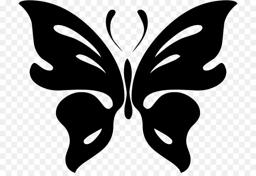 Butterfly stencils for cutting out templates