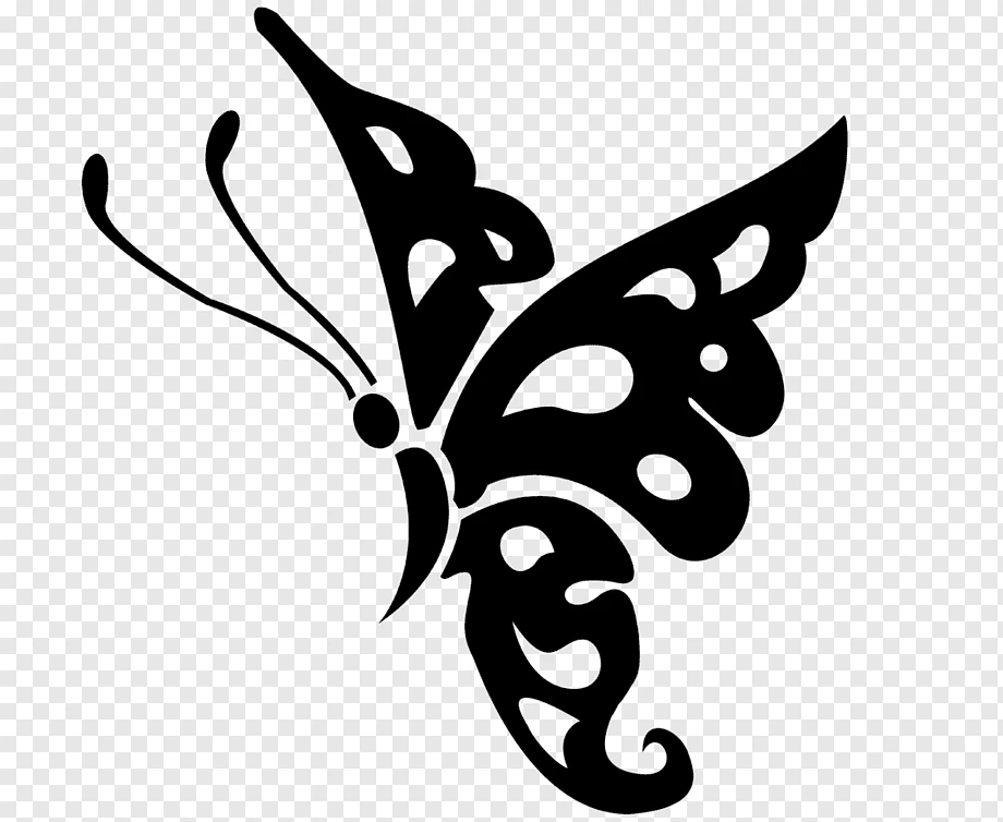 Butterfly stencils for cutting out templates