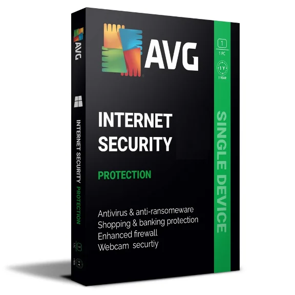 Ключ AVG Internet Security 2026 (1 год / 1 устройство)