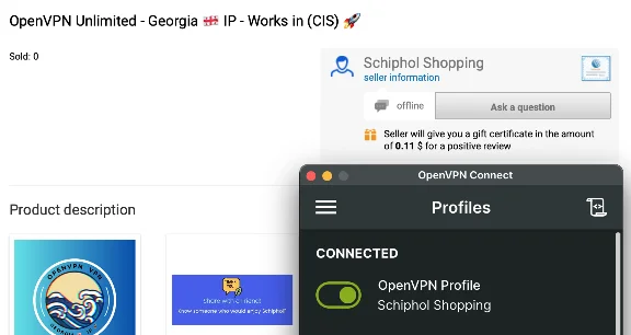 OpenVPN Unlimited | Нигерия 🇳🇬 IP | 1Gbps 🚀
