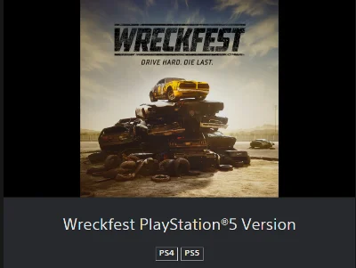 💥Wreckfest  🔵 PS4 / PS5  🔴TURKEY🔴