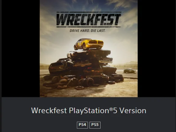 💥Wreckfest  🔵 PS4 / PS5  🔴TURKEY🔴