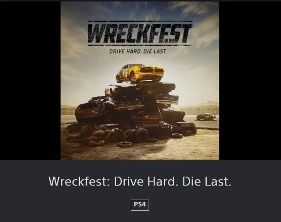 💥Wreckfest  🔵 PS4 / PS5  🔴TURKEY🔴