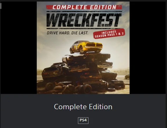 💥Wreckfest  🔵 PS4 / PS5  🔴TURKEY🔴