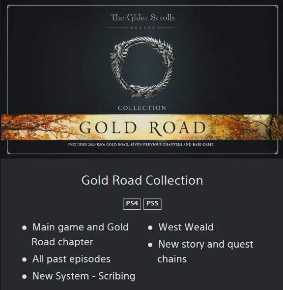 💥The Elder Scrolls Online 🔵 PS4 / PS5 🔴Турция🔴