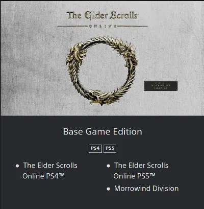 💥The Elder Scrolls Online 🔵 PS4 / PS5 🔴Türkiye🔴