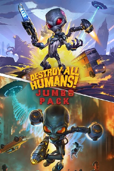 🔥🎮DESTROY ALL HUMANS! JUMBO PACK XBOX ONE X|S KEY🎮🔥