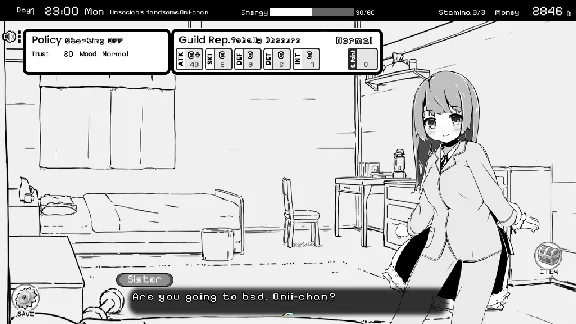 Living With Sister: Monochrome Fantasy 💎 STEAM GIFT RU